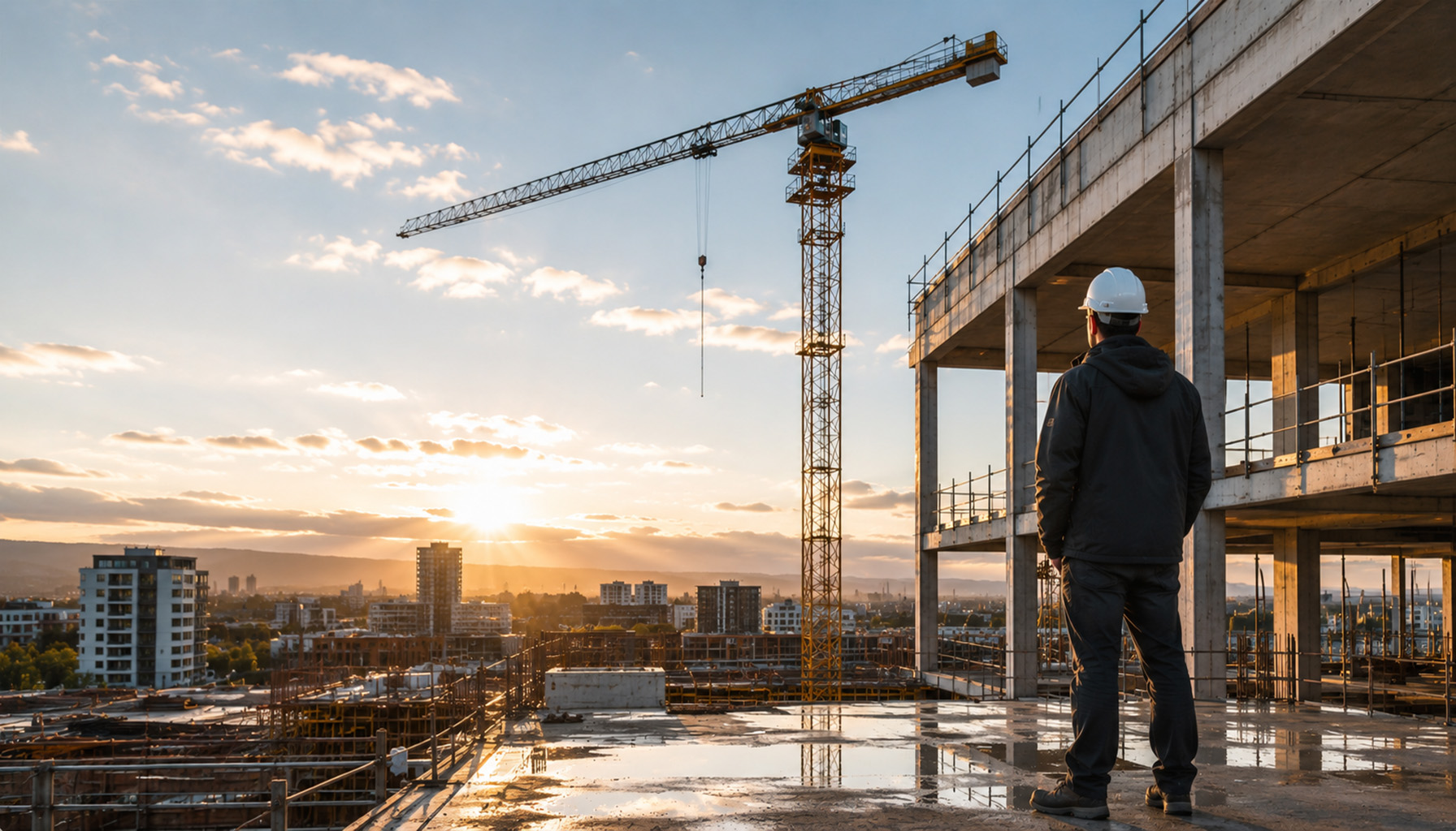 Architektur und Bauprojekt mit professioneller Fotografie